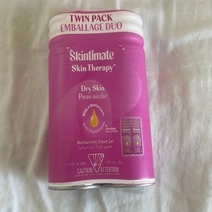 Skintimate Shave Gel Skin Therapy Dry Skin Vitamin-E 7 Ounce (207ml) (2 Pack)